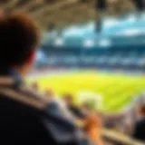 Visual representation of average view rates in betting scenarios