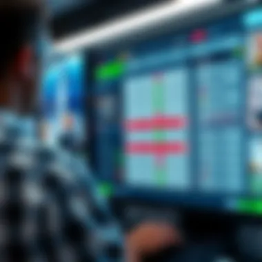 Innovative Betting Interface A strategic overview of betting options presented on a sleek interface.