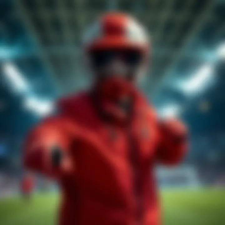 Concept image of safety measures for betting