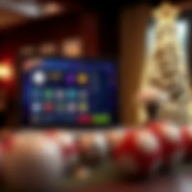 A user-friendly bingo site navigation layout