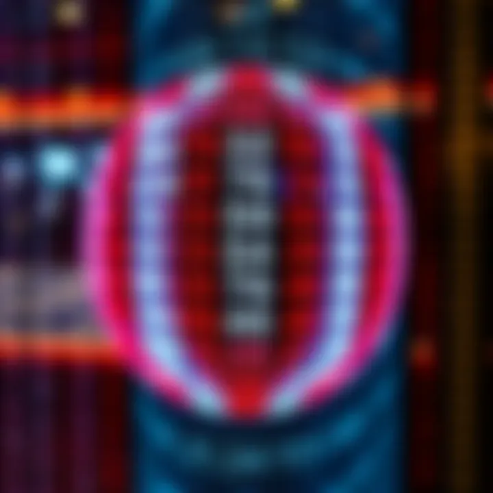 Patterns in Lottery Numbers A data visualization showcasing patterns in lottery numbers