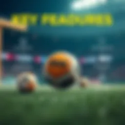 Visual representation of the features of the eos Powerball site