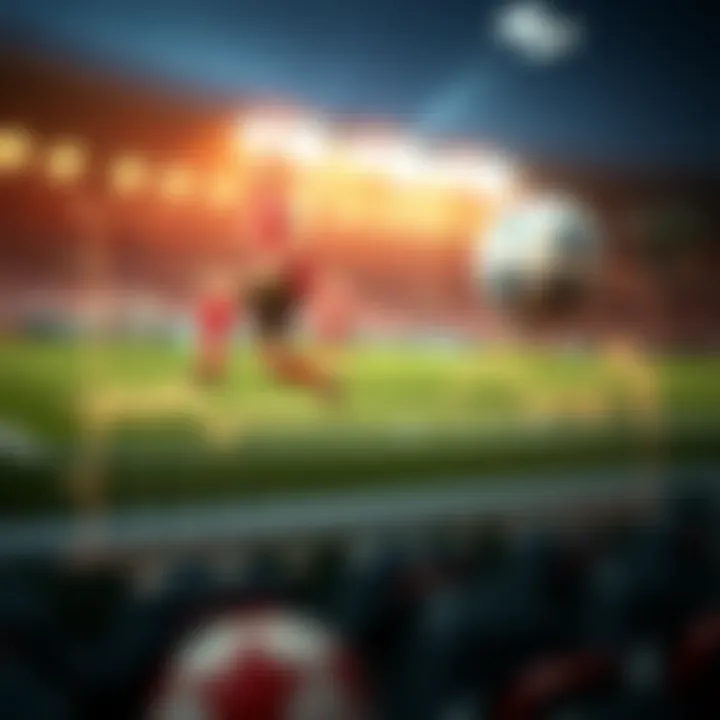 Graph showing fluctuations in betting odds