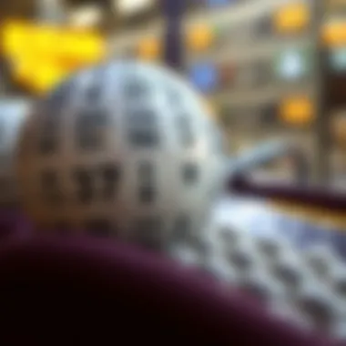 Artistic interpretation of future lottery predictions