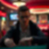 Conceptual representation of gambling addiction