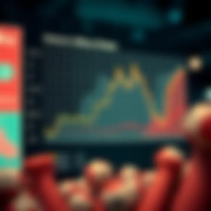 Graph showcasing historical lottery patterns