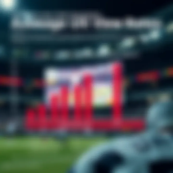 Chart analyzing the importance of average view rates in content effectiveness