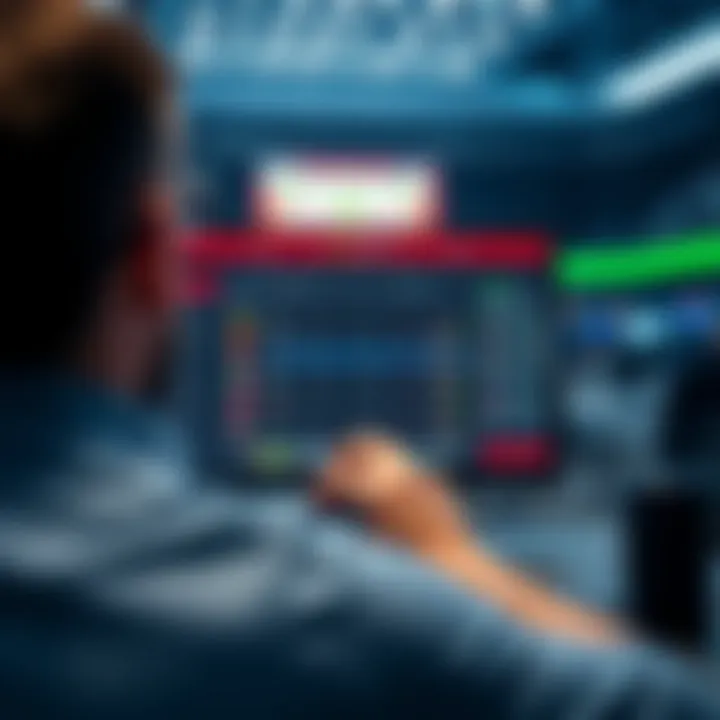 Illustration of online sports betting interface