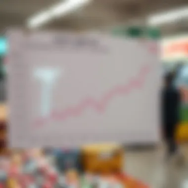 Graph depicting trends in lottery results over recent years