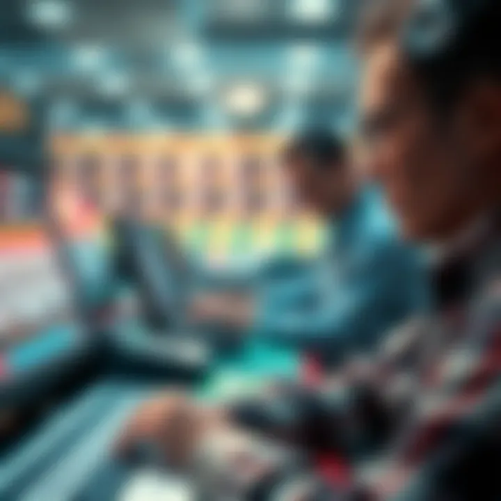 Visual representation of lottery number analysis