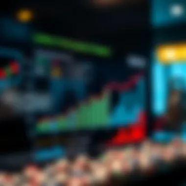 Graph showcasing statistics of lottery participation