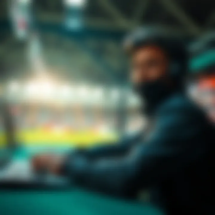 Secure online betting environment illustration