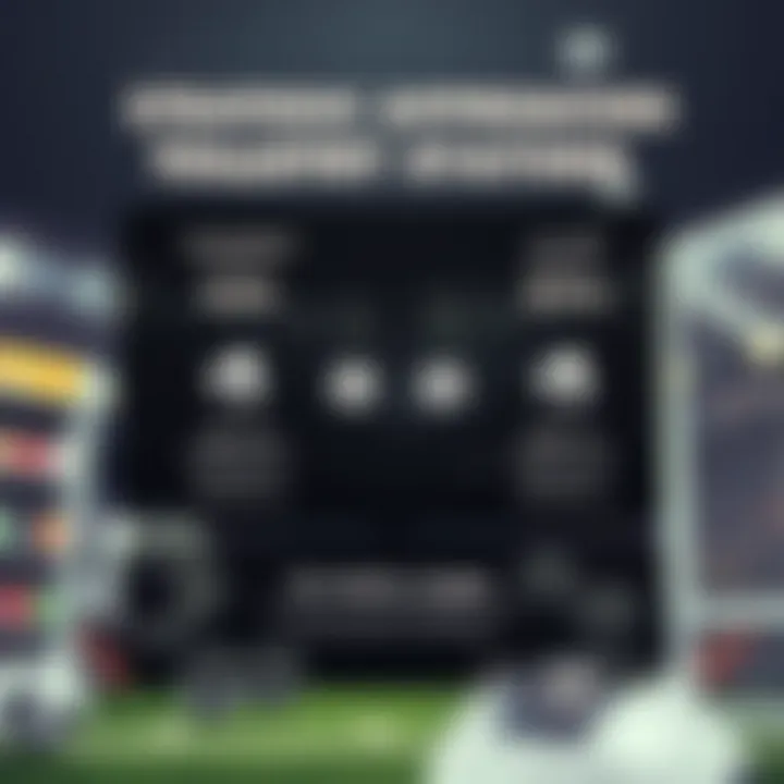 A visually engaging infographic illustrating lottery strategies