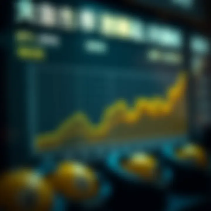 Trends in Winning Numbers Over Time Graph showcasing winning number trends