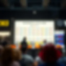 Illustration depicting historical lottery data analysis