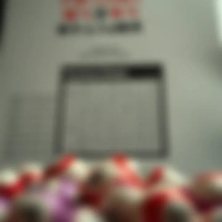 Comparison with Previous Draws Comparison chart of past lotto draws