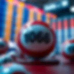 Visual representation of lotto statistics