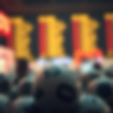 Visual representation of prediction methods for lottery games