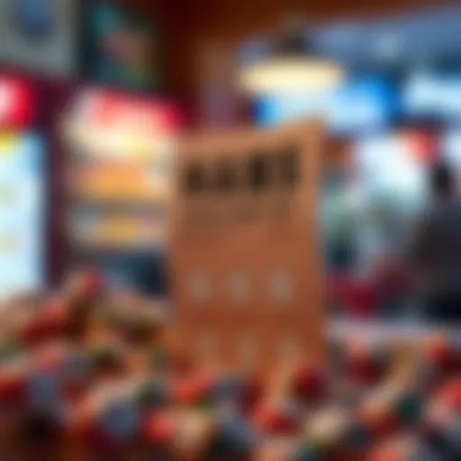 Visual representation of lottery ticket concepts