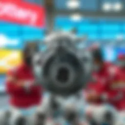 Concept visualization of lottery and its mechanics