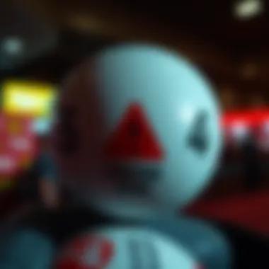 Cautionary symbols indicating risks