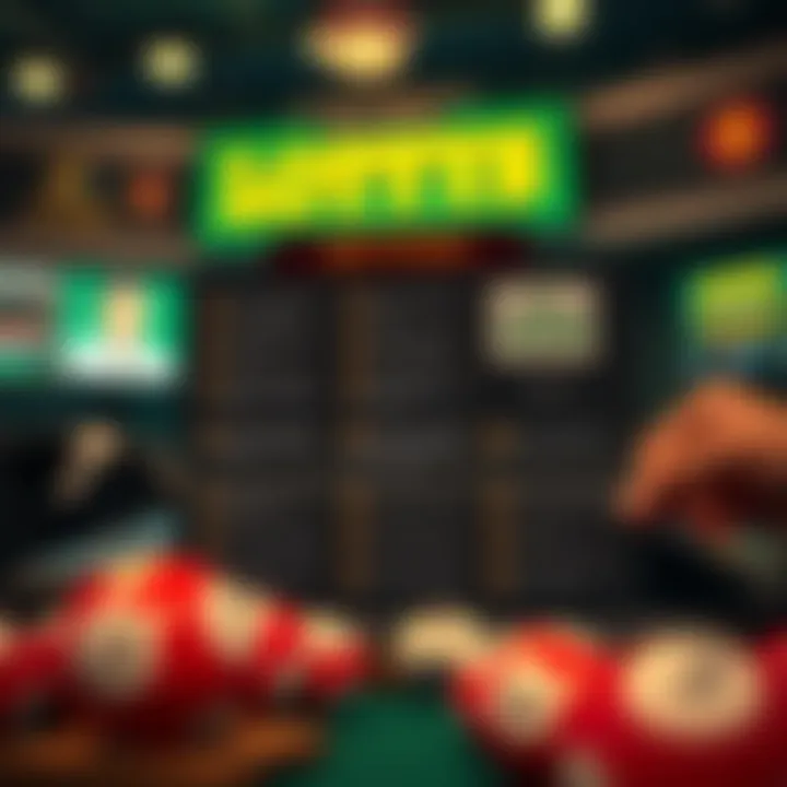 Infographic of betting strategies for lottery