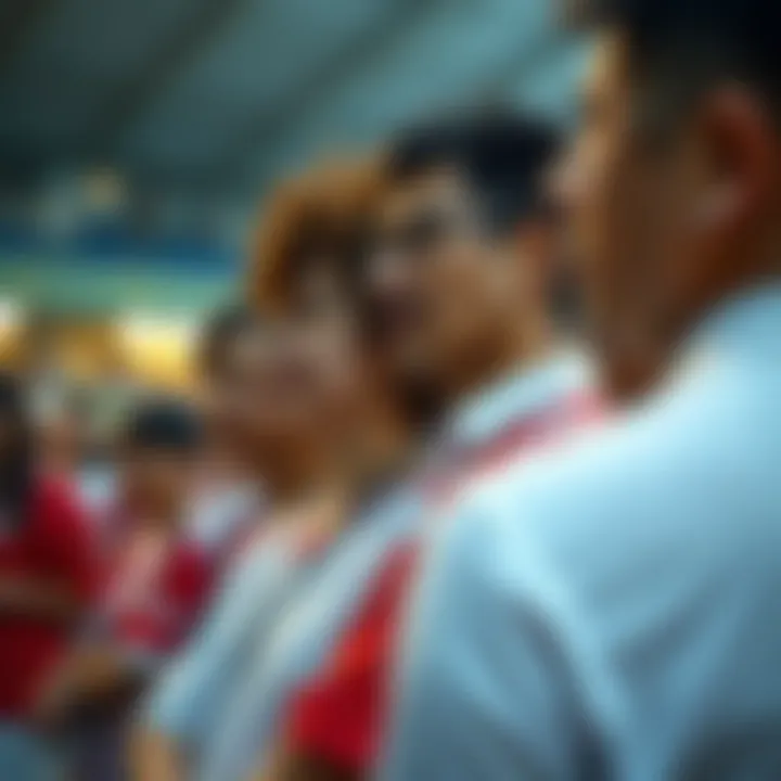 A community gathering showcasing social responsibility