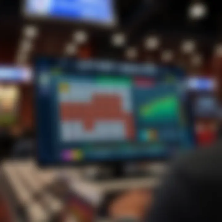 User interface of a lottery analysis tool