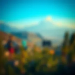 A serene landscape representing dreams and possibilities