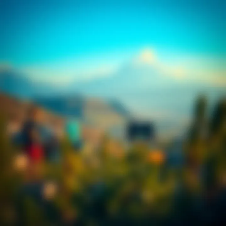 A serene landscape representing dreams and possibilities