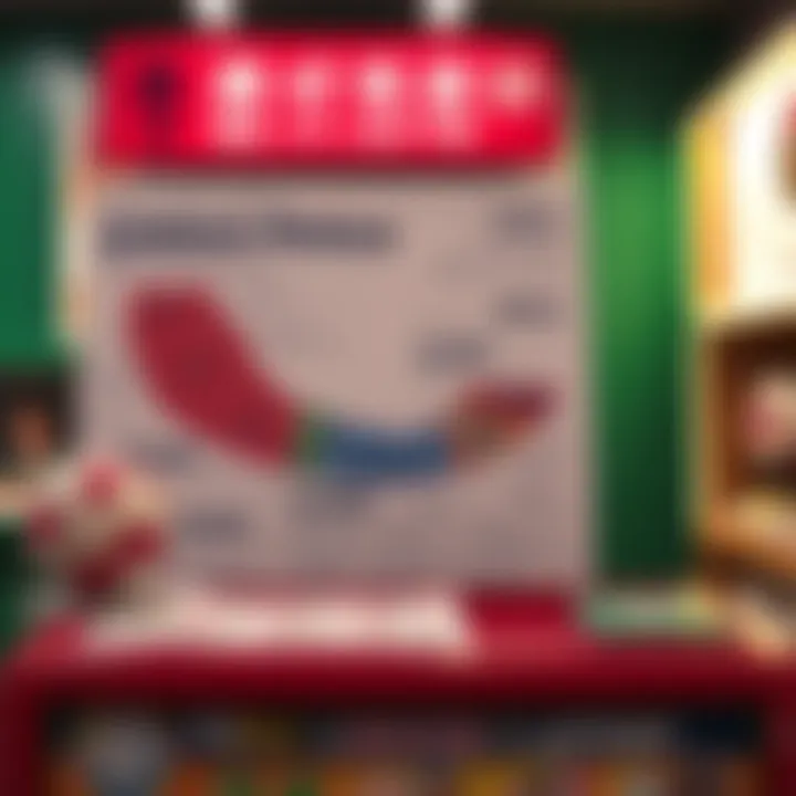 A detailed infographic depicting the history of the lottery