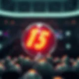 Conceptual representation of lottery number generation