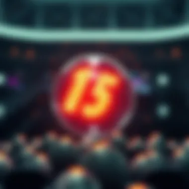 Conceptual representation of lottery number generation