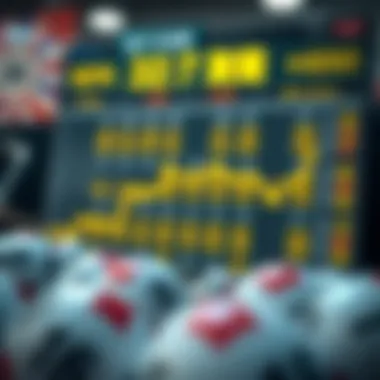 Visual representation of past lottery data