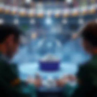 A conceptual illustration of the lottery prize distribution process