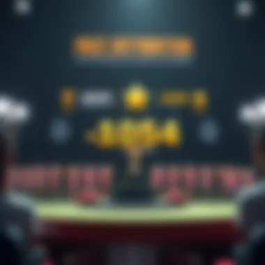 Visual representation of prize distribution among winners