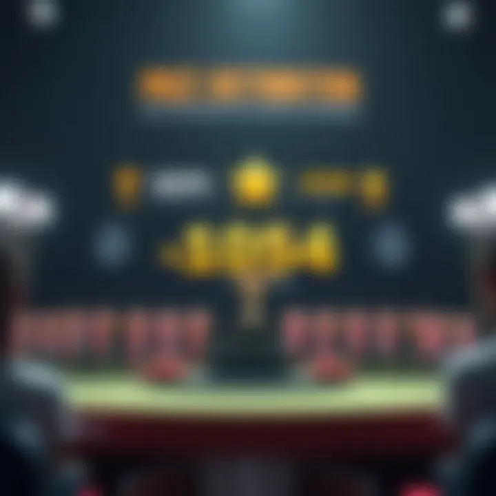 Visual representation of prize distribution among winners