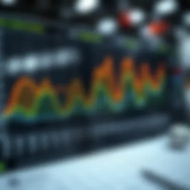 Graphical analysis of data trends for lottery number selection