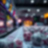 Visual representation of statistical patterns in lottery numbers