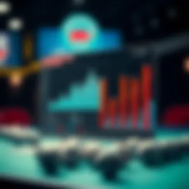 Statistical analysis charts representing lottery outcomes