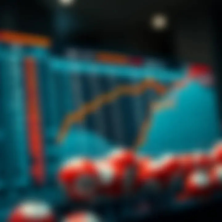 Statistical analysis chart for lottery numbers