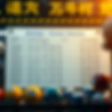 A strategic planning chart for lotto choices