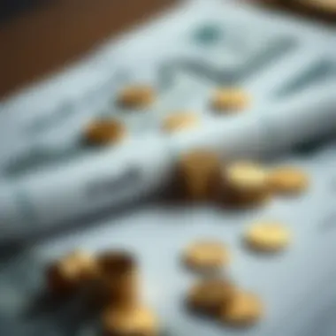 Close-up of financial documents symbolizing wealth management