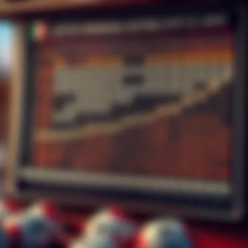 Detailed chart illustrating Lotto winning patterns