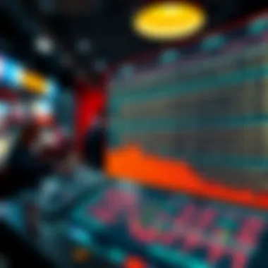 Data visualization of lottery number frequencies