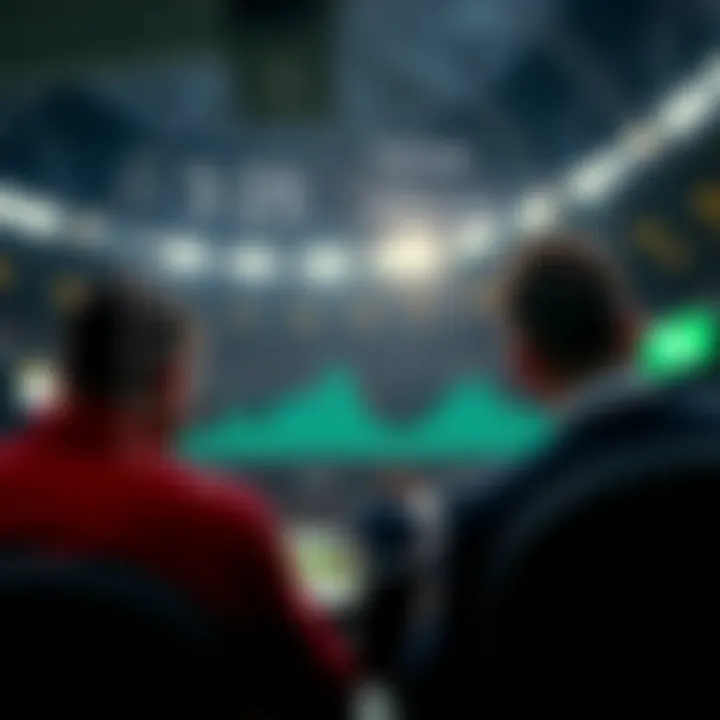 Graphical representation of betting strategies, illustrating data-driven decision-making.