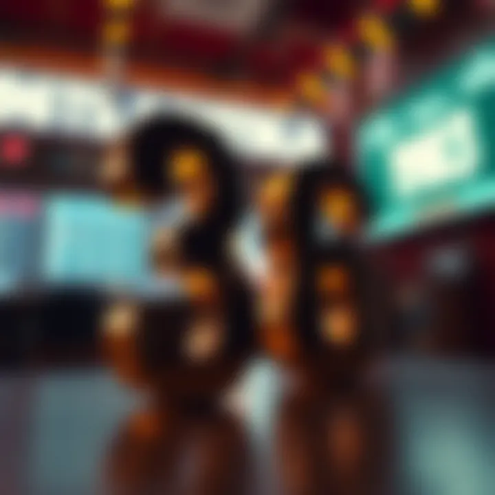 Artistic Interpretation of Lucky Numbers An artistic depiction of numbers representing luck