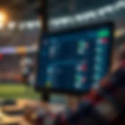 A secure betting platform interface showcasing various betting options