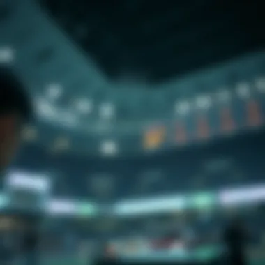 Visual representation of market conditions affecting Naver dividends