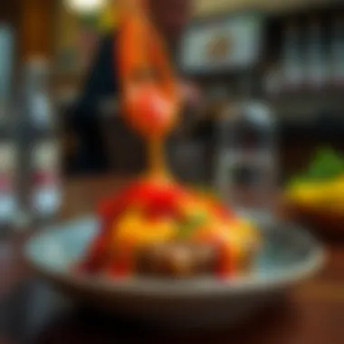 Innovative Uses of Sauces in Contemporary Dishes An engaging infographic showcasing innovative applications of sauces in modern cuisine.